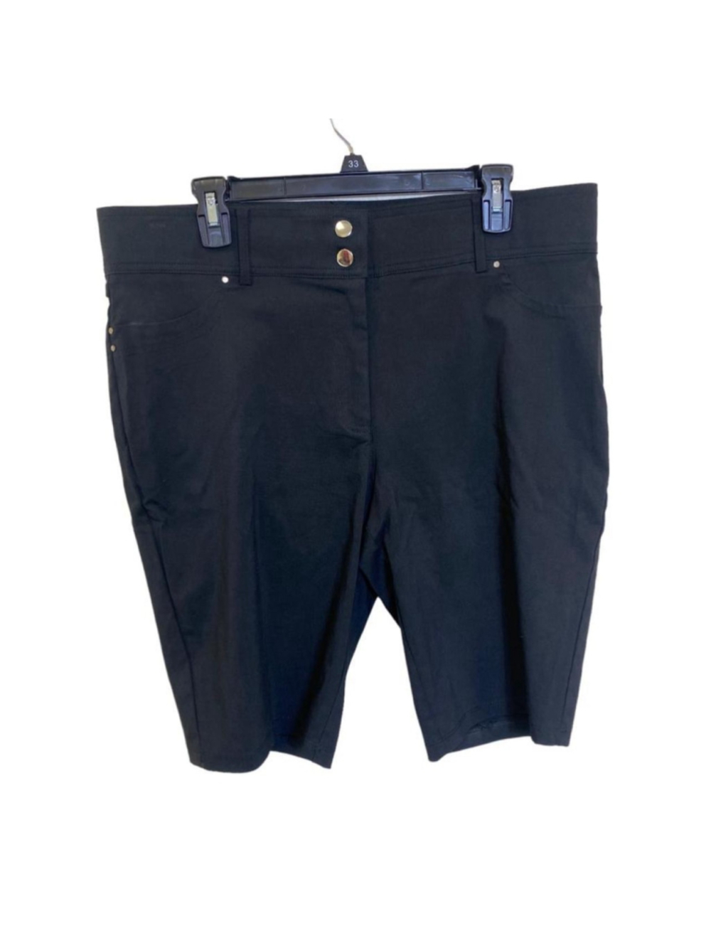 Retrology women’s shorts size 16 Black 
Measurements in pics 
K1-2091